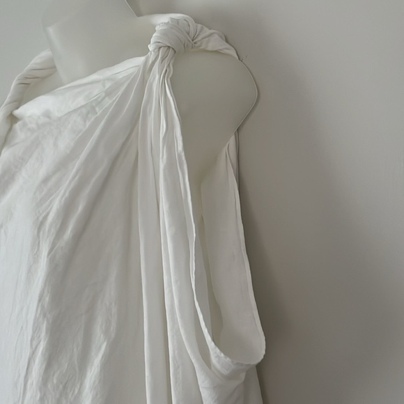 Zara linen blend asymmetrical dress - Picture 4 of 7